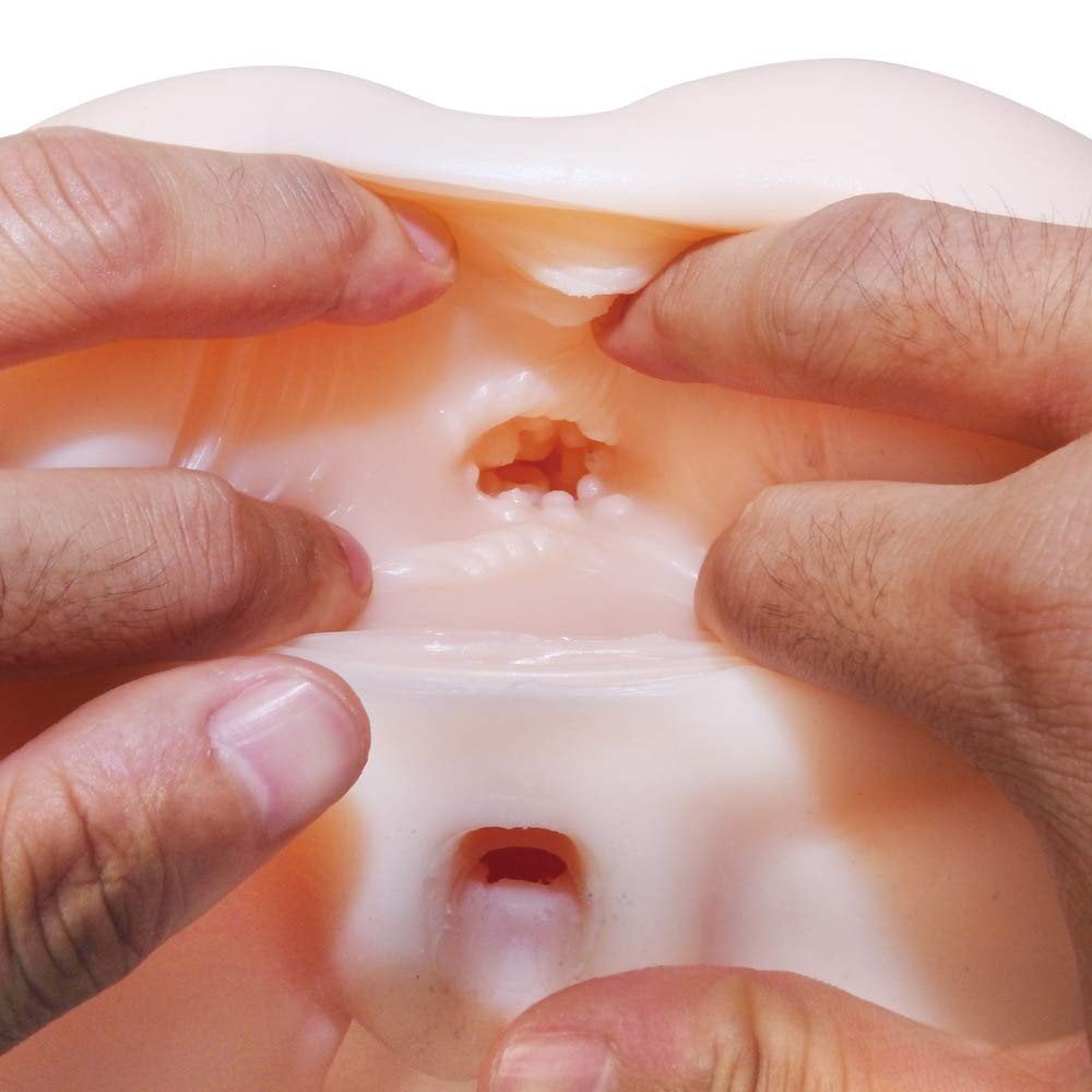 Melty Marshmallow Body Full Body Dual Hole Toy 8