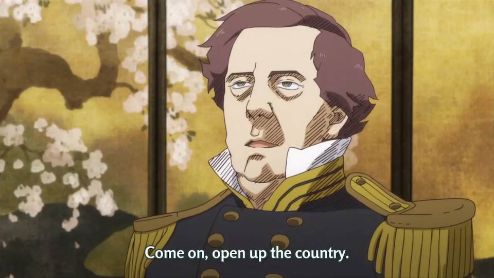 Commodore Perry Anime
