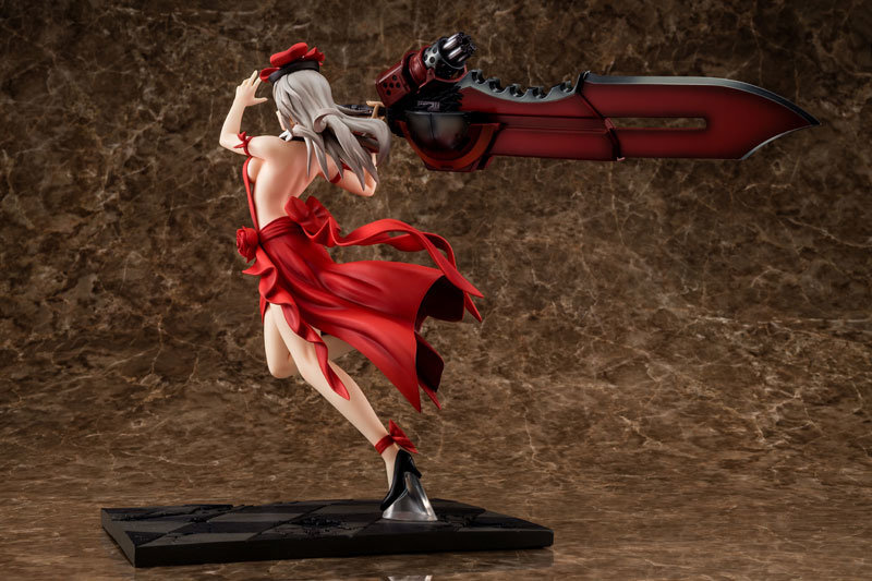 GOD EATER Alisa Ilinichina Amiella Crimson Anniversary Dress Figure 0003