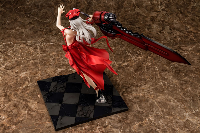 GOD EATER Alisa Ilinichina Amiella Crimson Anniversary Dress Figure 0005