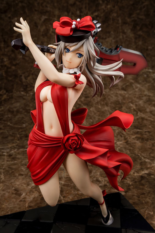 GOD EATER Alisa Ilinichina Amiella Crimson Anniversary Dress Figure 0006