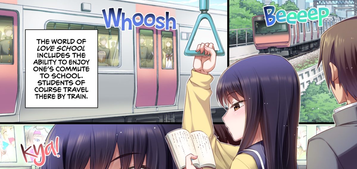 Koume Keito School Love Net Fakku Manga Train