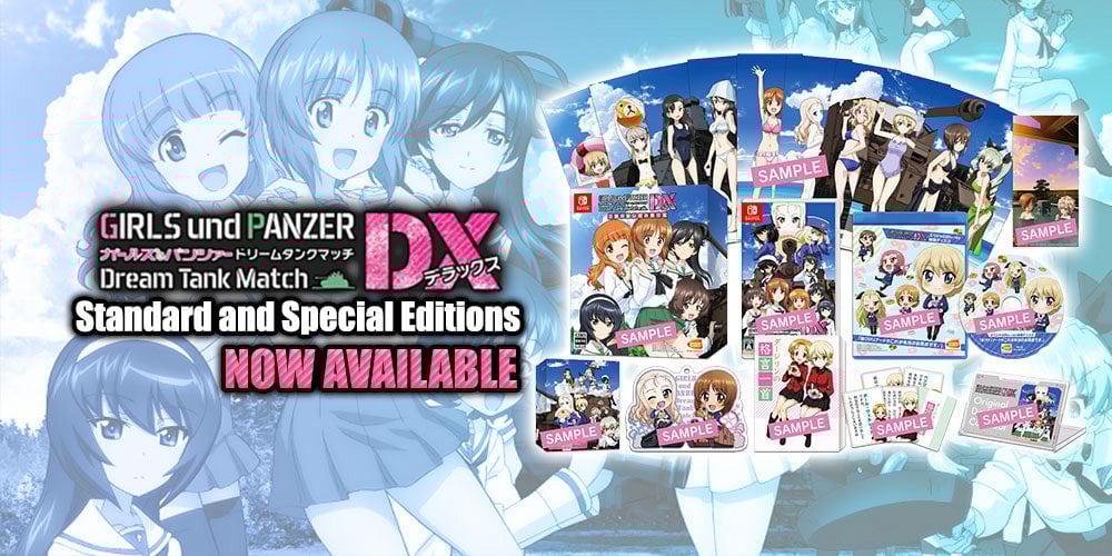 Girls Und Panzer Nintendo Switch 02