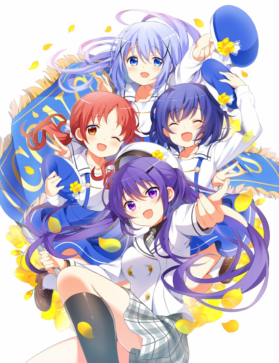 Gochuumon Wa Usagi Desu Ka Anime Visual