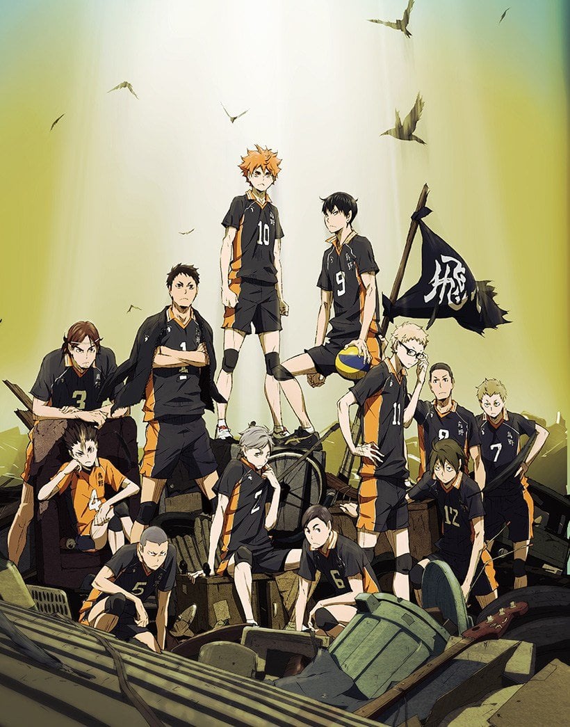 Haikyuu Second Season 2nd Cour Anime Key Visual
