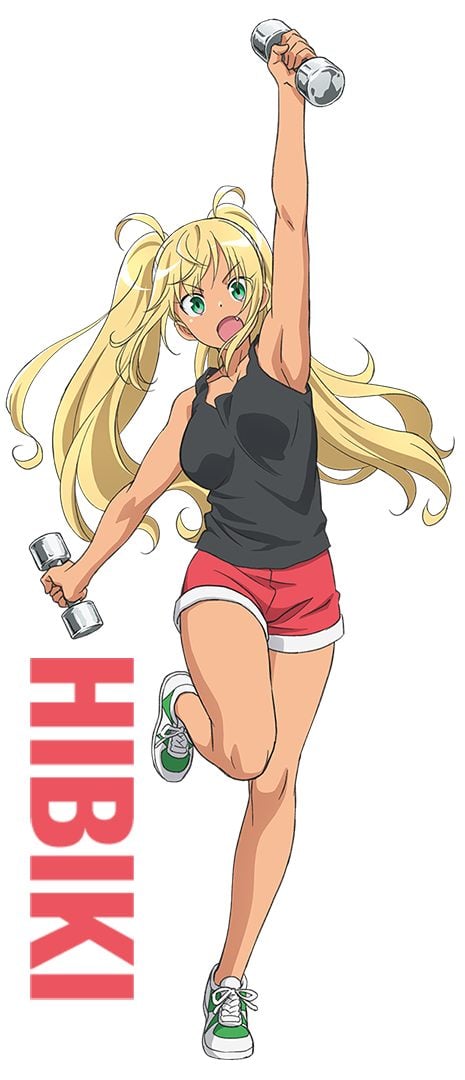 How Many Kilograms Are The Dumbbells You Lift Anime Character Design Hibiki