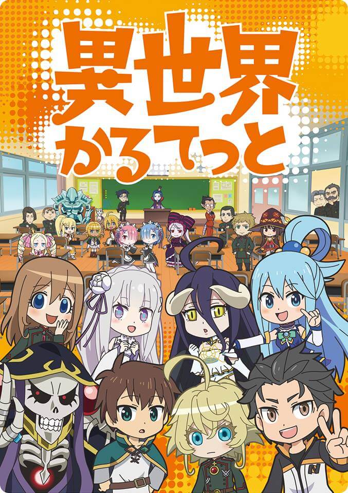 Isekai Quartet Anime Visual