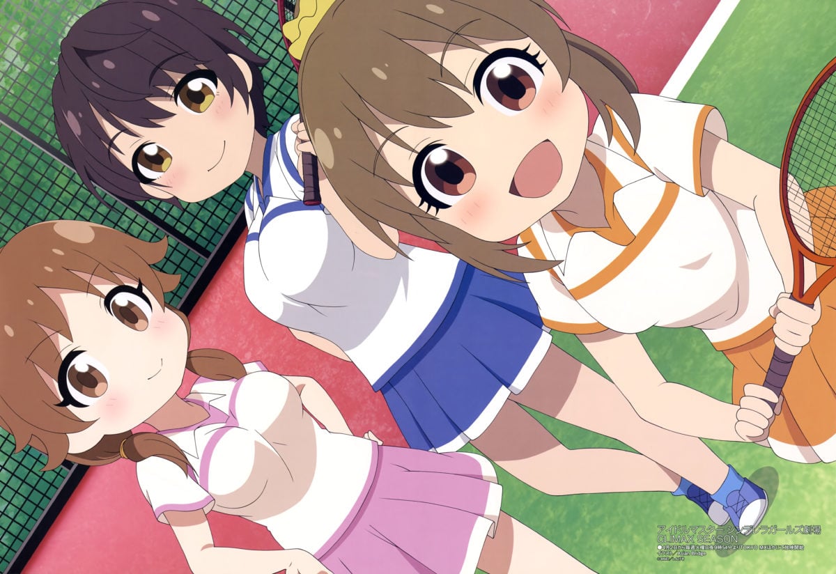 Megami Magazine April 2019 Anime Posters The Idolmaster Cinderella Girls