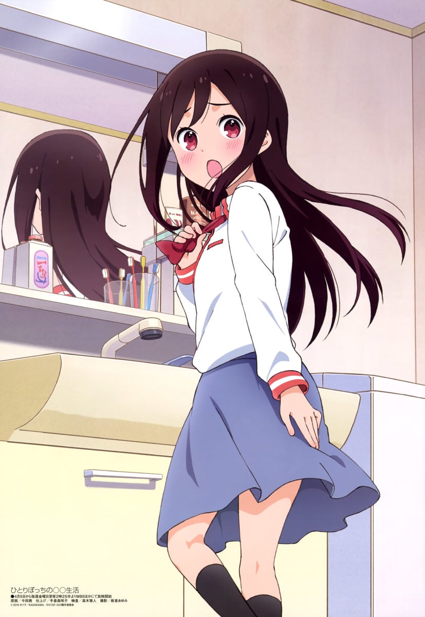 Megami Magazine May 2019 Anime Posters Hitoribocchi No Seikatsu