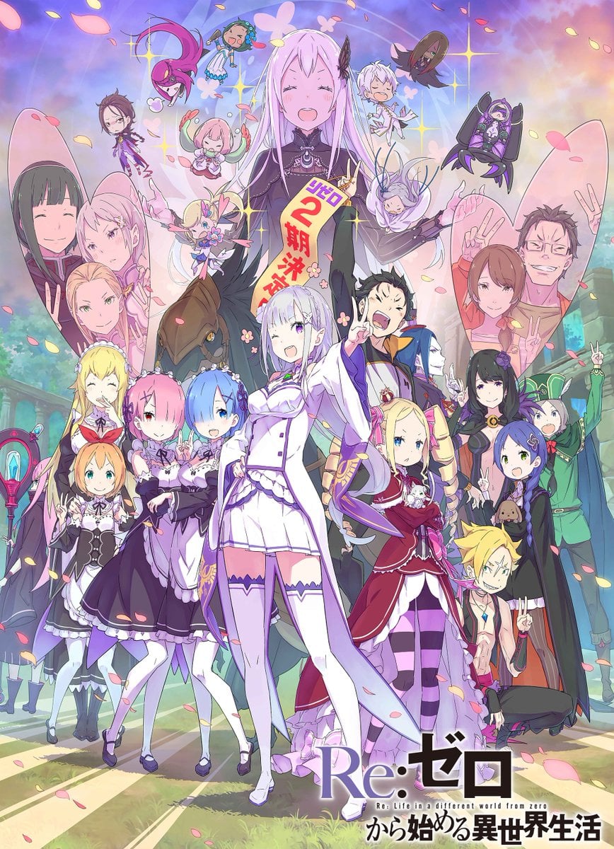 Re Zero Second Season Visual