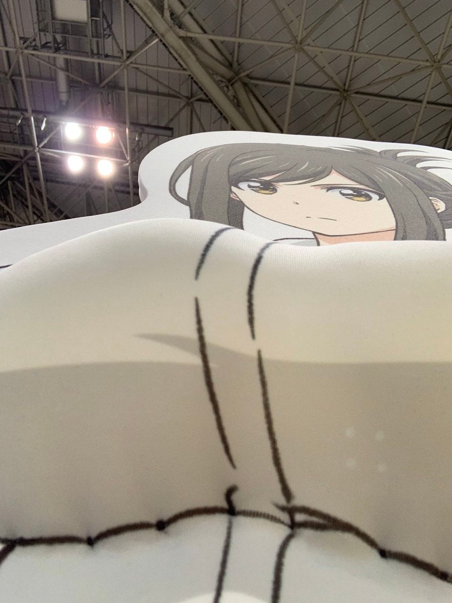 Why The Hell Are You Here Teacher Booth Featured Life Sized Characters With Realistic Breasts 3