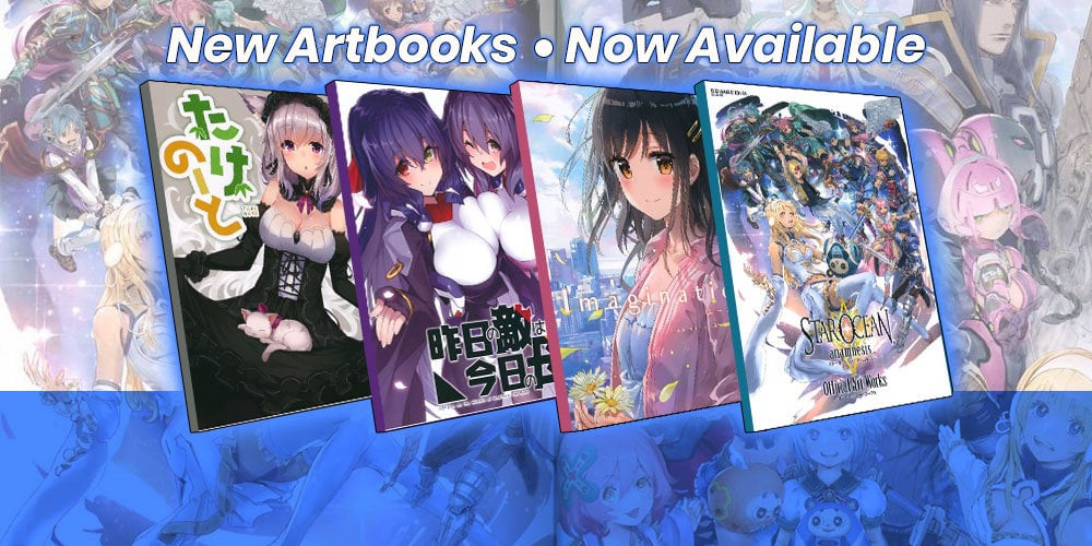 New Artbooks From Japan