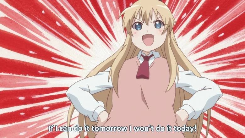 What's Your Anime Life Slogan