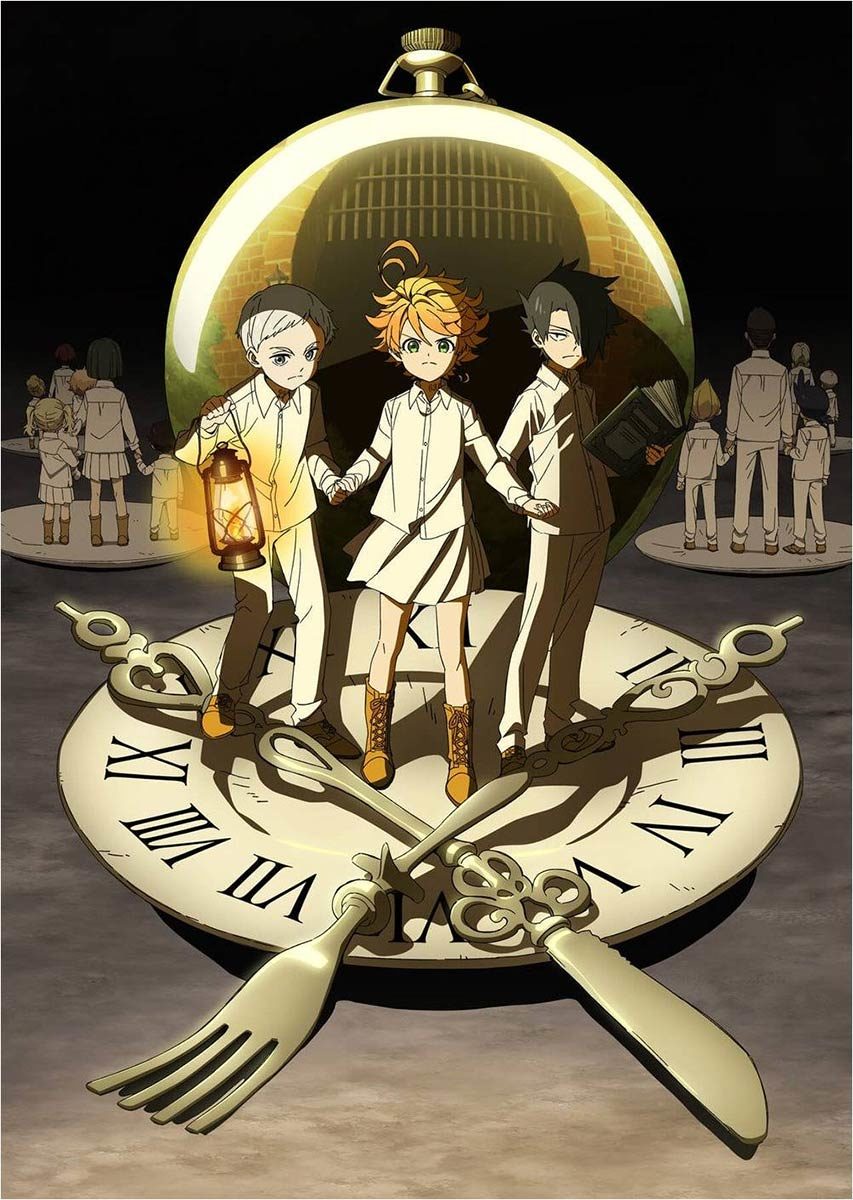 Winter 2019 Anime Promised Neverland 853x1200