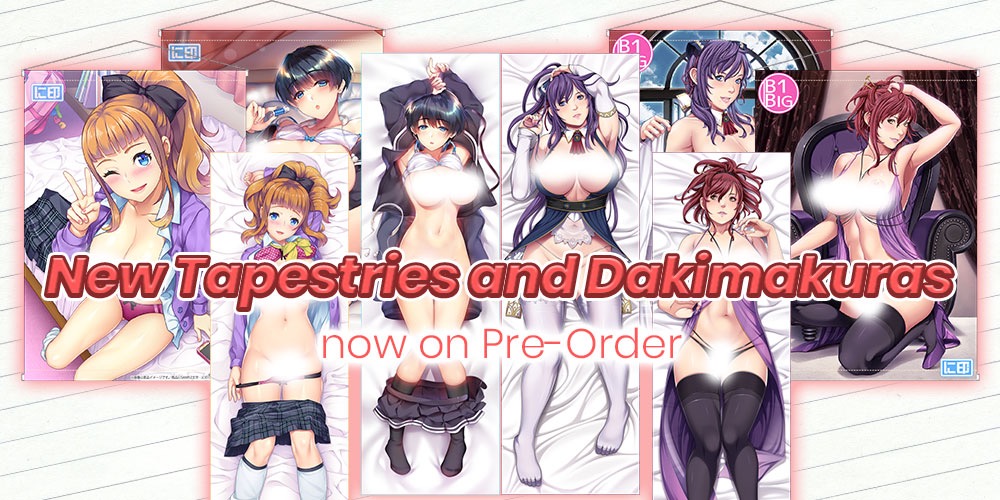 New dakimakuras to order