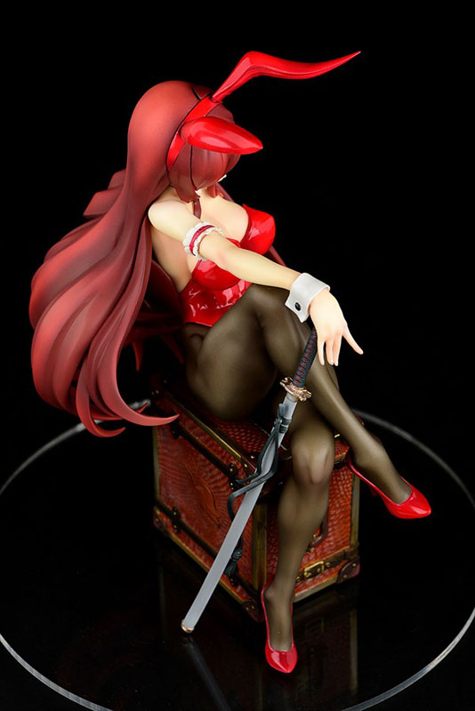 Fairy Tail Erza Scarlet Bunny Girl Anime Figure 0019