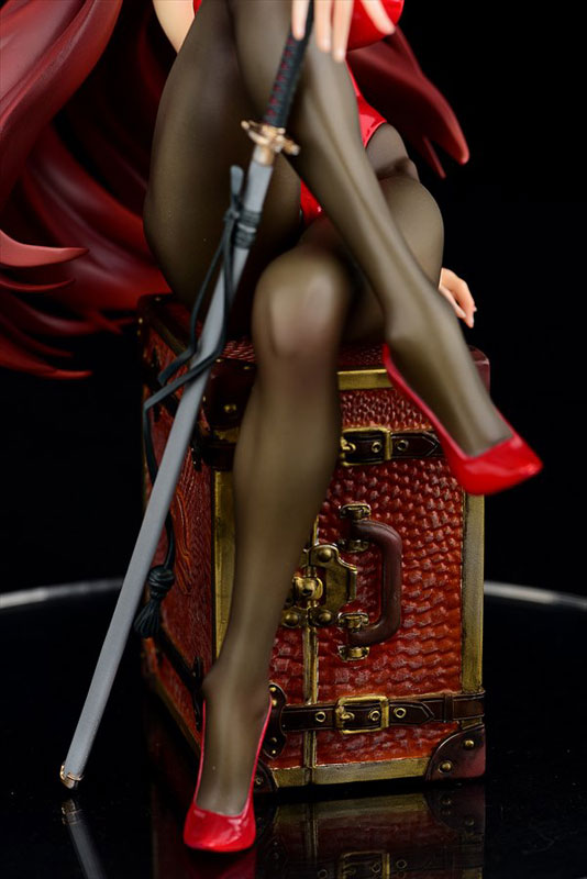 Fairy Tail Erza Scarlet Bunny Girl Anime Figure 0021