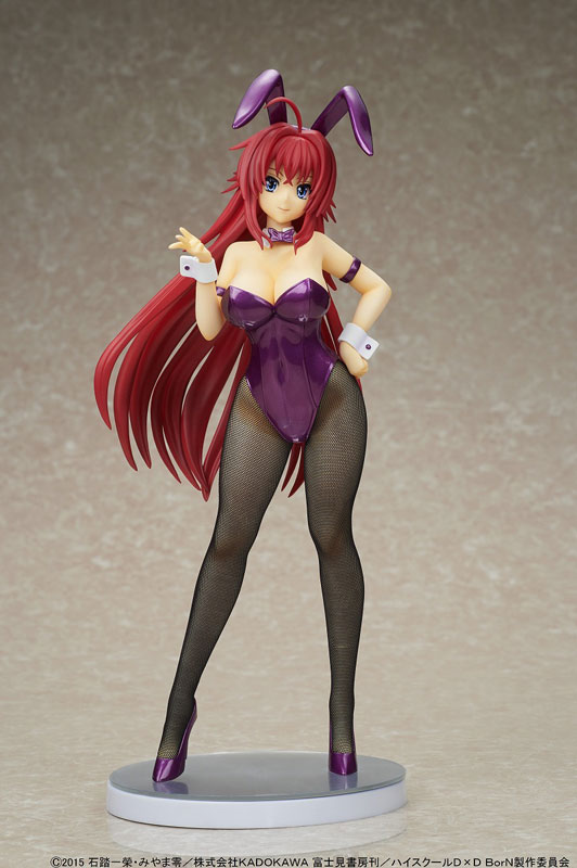 High School DxD BorN Rias Gremory Purple Bunny Figure 0001