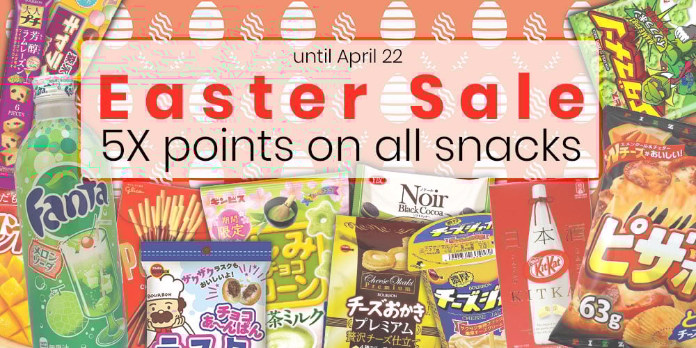 Easter Sale On Japanese Snacks 