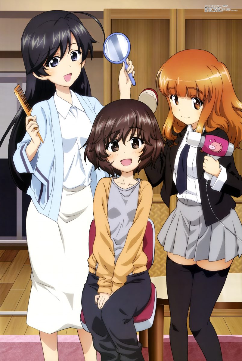 Megami Magazine June 2019 Anime Posters Girls Und Panzer