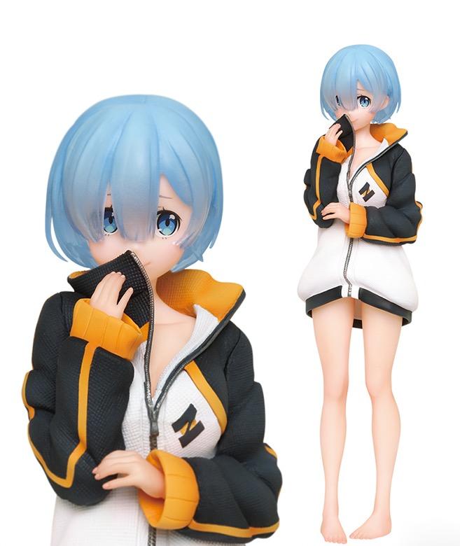 Re Zero Rem In Subaru's Jersey Precious Figure