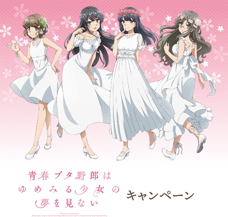 Seishun Buta Yarou X Lawson Key Visual
