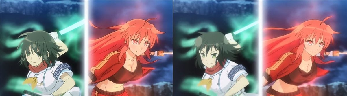 Senran Kagura Shinovi Master Tokyo Youma Hen Blu Ray Vs TV Anime 0009