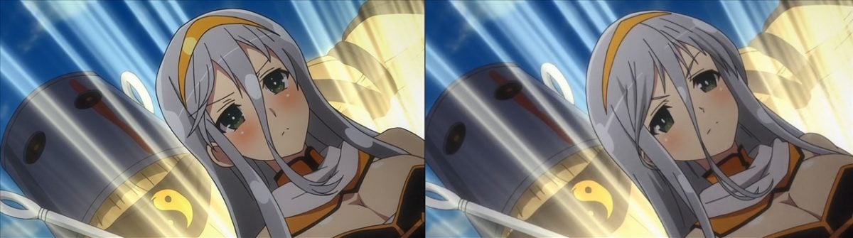 Senran Kagura Shinovi Master Tokyo Youma Hen Blu Ray Vs TV Anime 0012