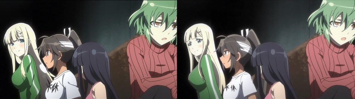 Senran Kagura Shinovi Master Tokyo Youma Hen Blu Ray Vs TV Anime 0019