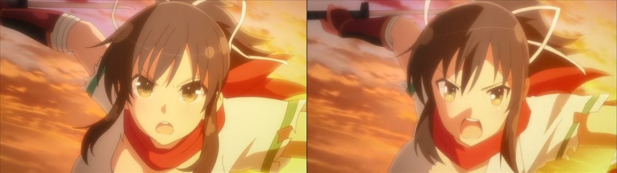 Senran Kagura Shinovi Master Tokyo Youma Hen Blu Ray Vs TV Anime 0021