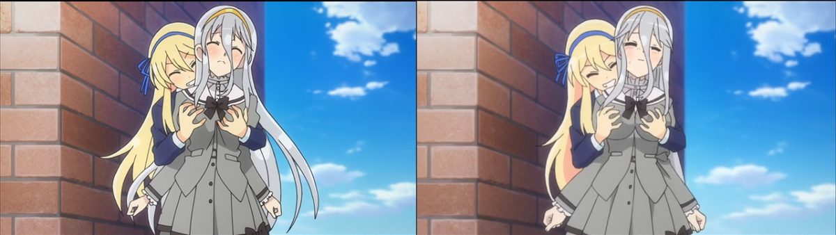 Senran Kagura Shinovi Master Tokyo Youma Hen Blu Ray Vs TV Anime 0022