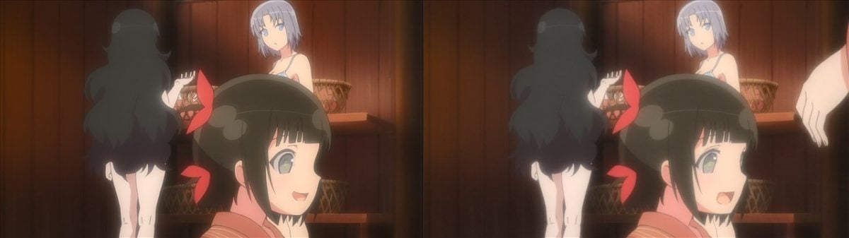 Senran Kagura Shinovi Master Tokyo Youma Hen Blu Ray Vs TV Anime 0023