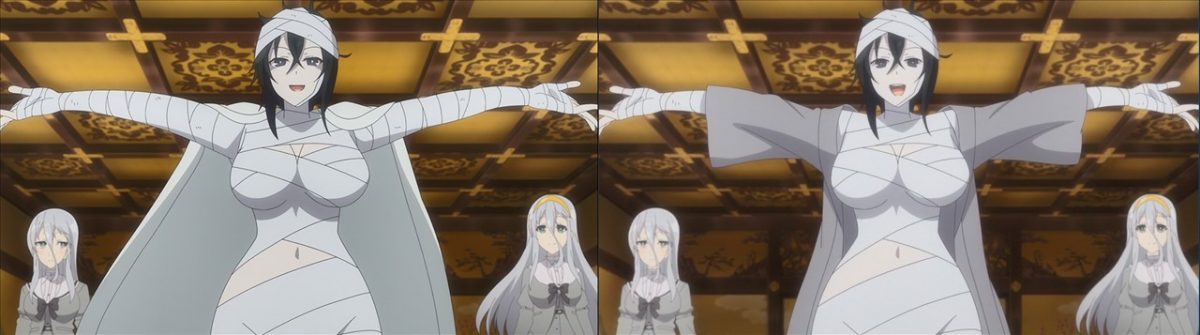 Senran Kagura Shinovi Master Tokyo Youma Hen Blu Ray Vs TV Anime 0036