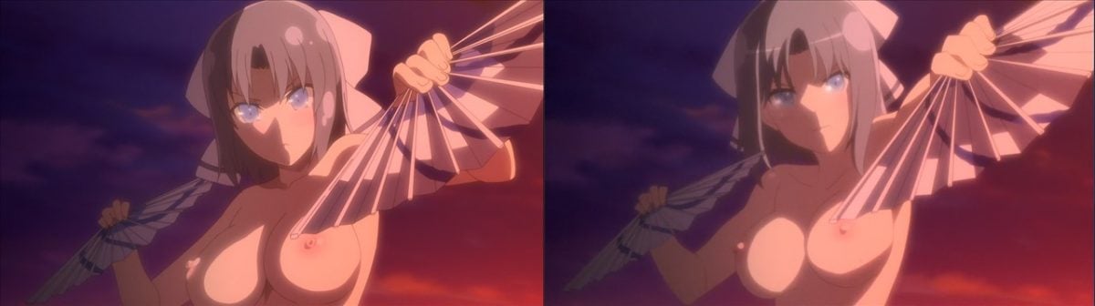 Senran Kagura Shinovi Master Tokyo Youma Hen Blu Ray Vs TV Anime 0039