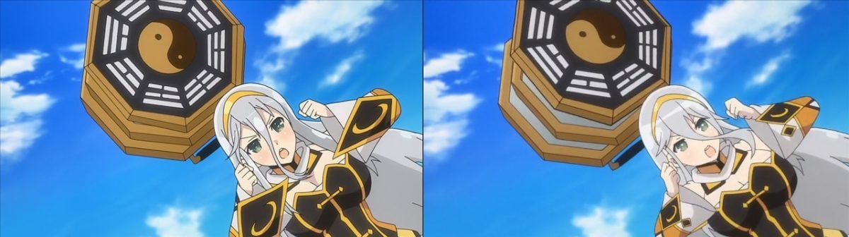 Senran Kagura Shinovi Master Tokyo Youma Hen Blu Ray Vs TV Anime 0041