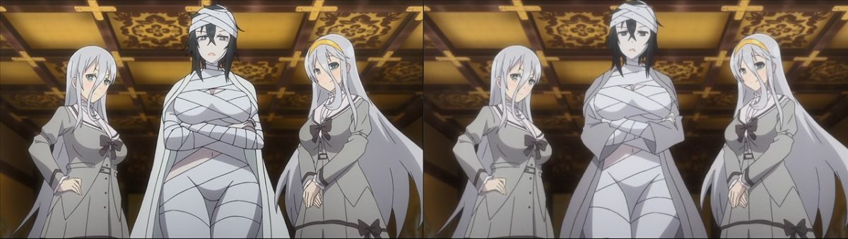 Senran Kagura Shinovi Master Tokyo Youma Hen Blu Ray Vs TV Anime 0045