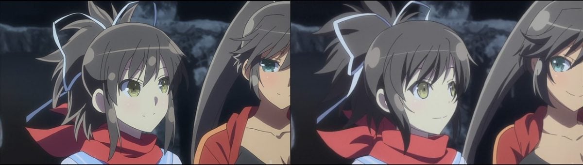 Senran Kagura Shinovi Master Tokyo Youma Hen Blu Ray Vs TV Anime 0054