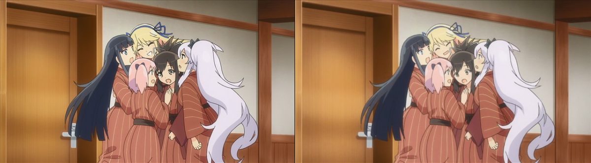 Senran Kagura Shinovi Master Tokyo Youma Hen Blu Ray Vs TV Anime 0061