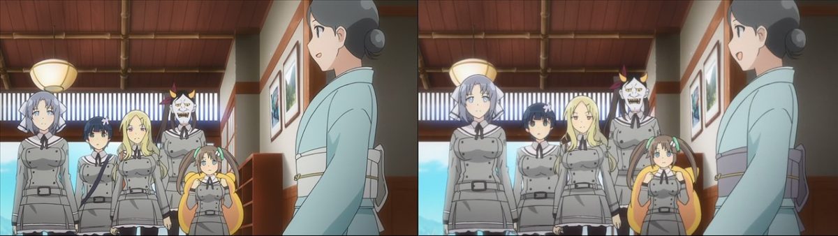 Senran Kagura Shinovi Master Tokyo Youma Hen Blu Ray Vs TV Anime 0070