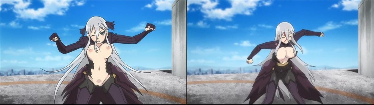 Senran Kagura Shinovi Master Tokyo Youma Hen Blu Ray Vs TV Anime 0073