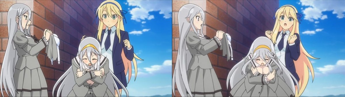 Senran Kagura Shinovi Master Tokyo Youma Hen Blu Ray Vs TV Anime 0081