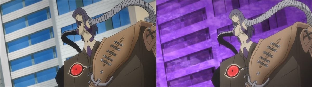 Senran Kagura Shinovi Master Tokyo Youma Hen Blu Ray Vs TV Anime 0092