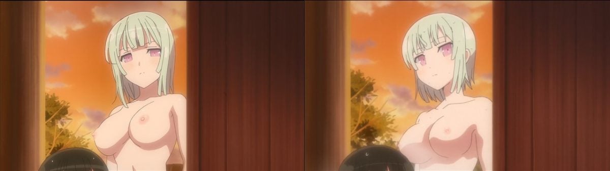 Senran Kagura Shinovi Master Tokyo Youma Hen Blu Ray Vs TV Anime 0105