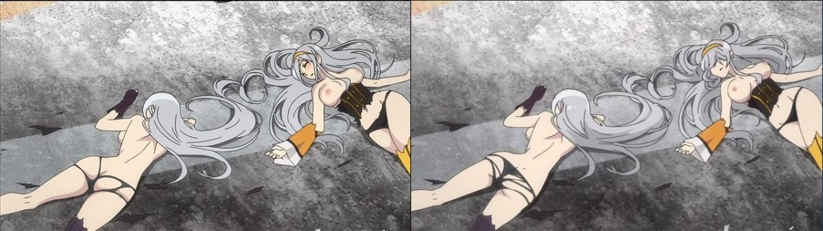 Senran Kagura Shinovi Master Tokyo Youma Hen Blu Ray Vs TV Anime 0109