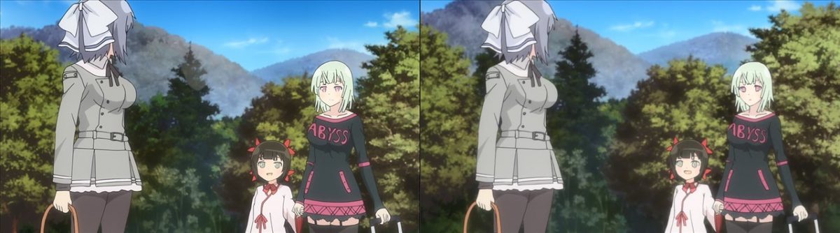 Senran Kagura Shinovi Master Tokyo Youma Hen Blu Ray Vs TV Anime 0111