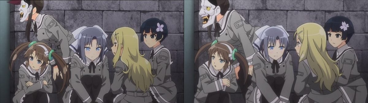 Senran Kagura Shinovi Master Tokyo Youma Hen Blu Ray Vs TV Anime 0118