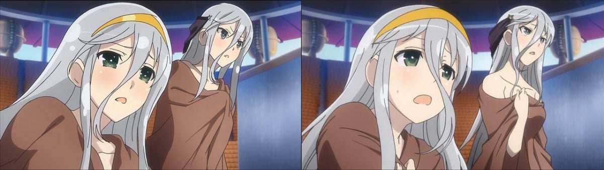 Senran Kagura Shinovi Master Tokyo Youma Hen Blu Ray Vs TV Anime 0124