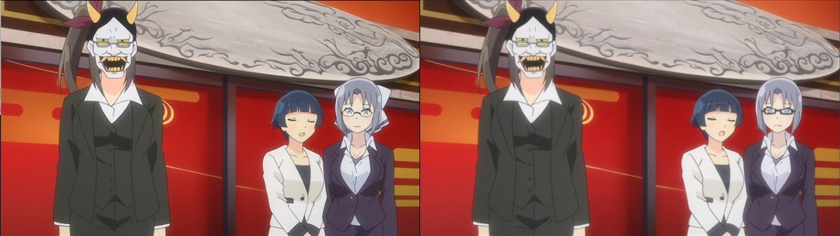 Senran Kagura Shinovi Master Tokyo Youma Hen Blu Ray Vs TV Anime 0129