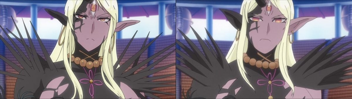 Senran Kagura Shinovi Master Tokyo Youma Hen Blu Ray Vs TV Anime 0131