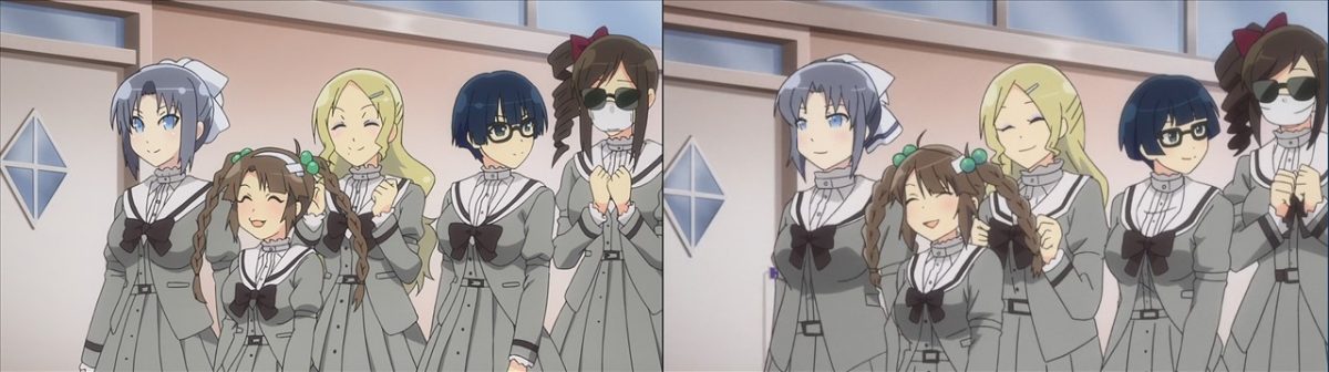 Senran Kagura Shinovi Master Tokyo Youma Hen Blu Ray Vs TV Anime 0135